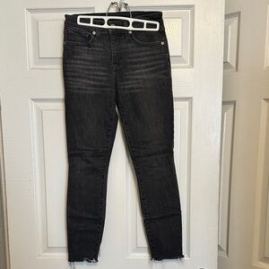 Lucky Brand Charcoal Cropped Jeans